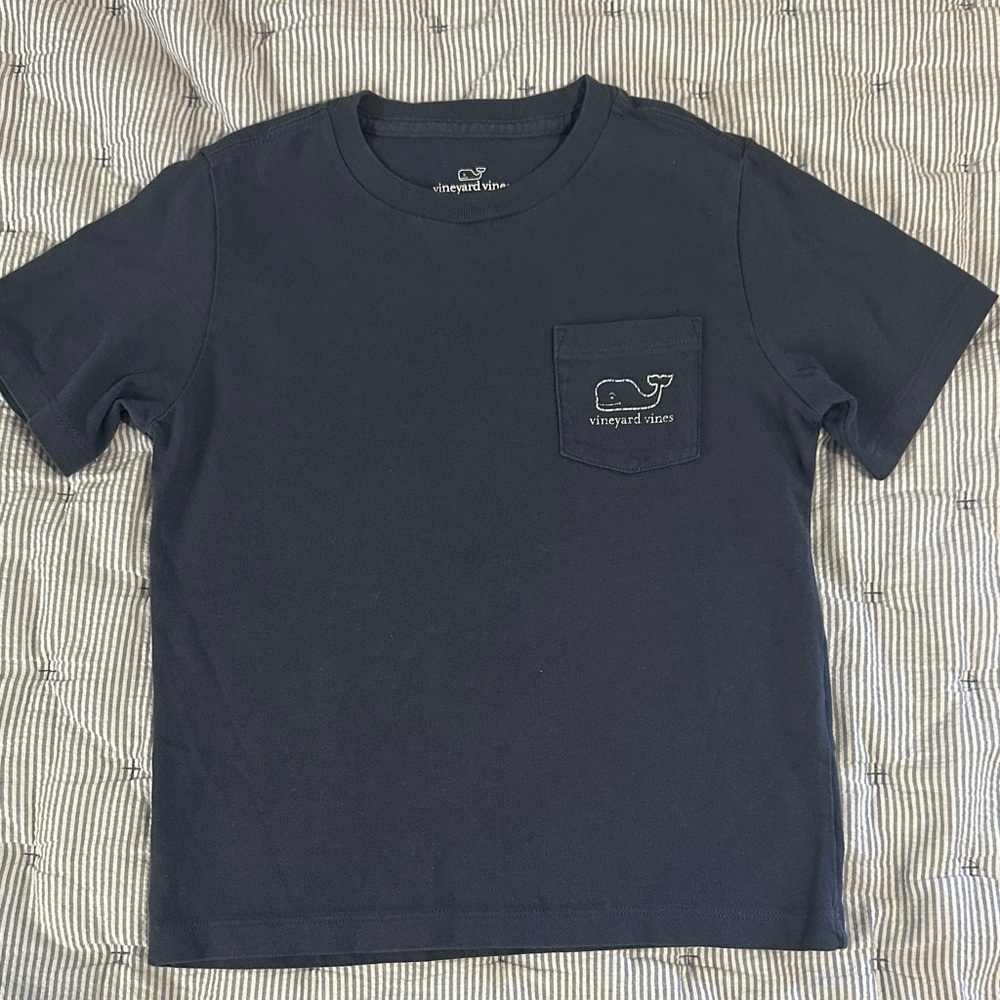 Vineyard Vines Kids Dark Blue Tee